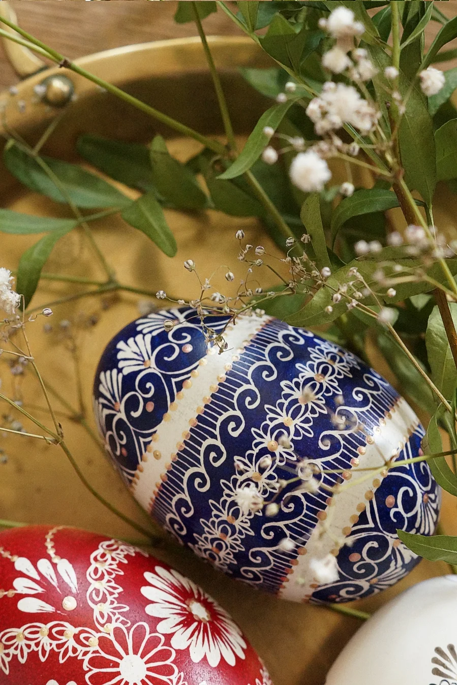 Pisanka batikowa - różne wzory