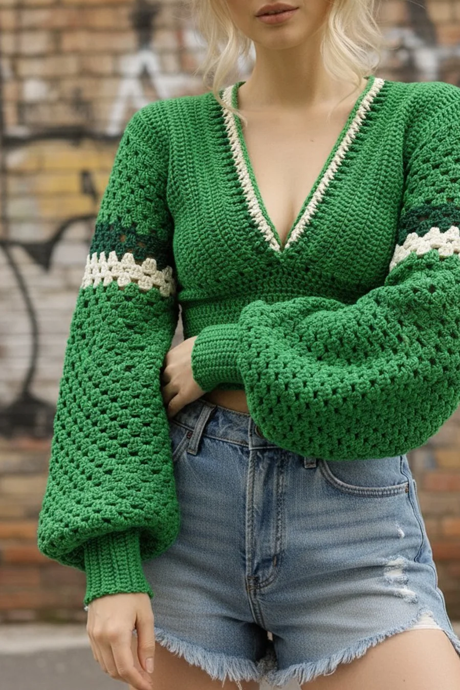 Szydełkowa bluzka na lato z bawełny - kolory